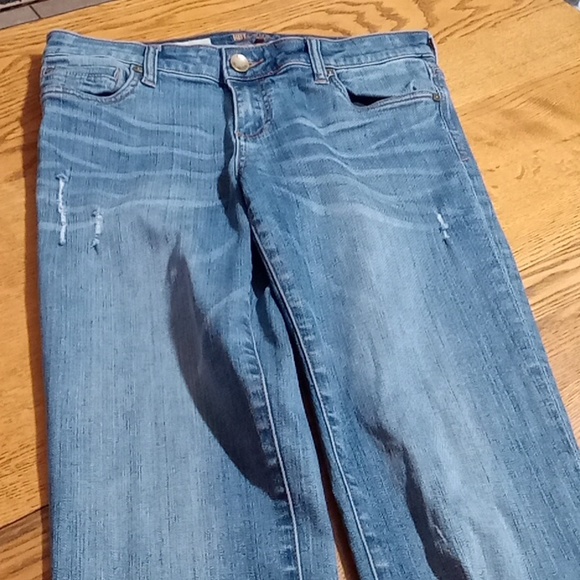 KUT FROM THE KLOTH 8 Womens JEANS SKINNY DENIM Pants Used Preowned Distressed - Picture 2 of 10
